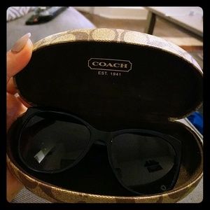 Authentic Coach Polarized Cateye Sunglasses Samant